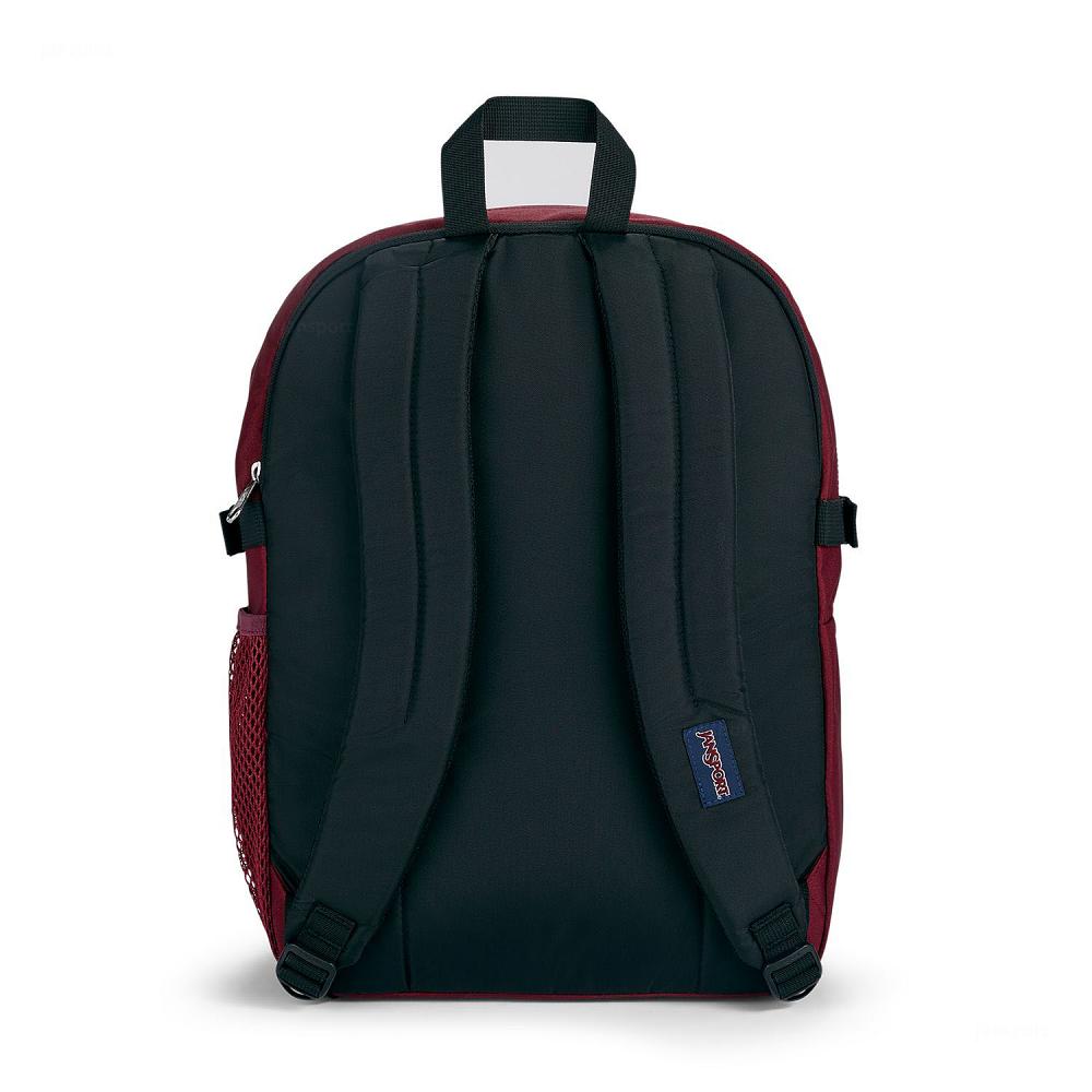 Red JanSport Main Campus Laptop Backpacks | US_JS301