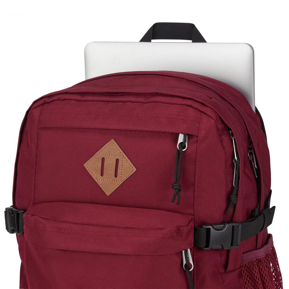 Red JanSport Main Campus Laptop Backpacks | US_JS301