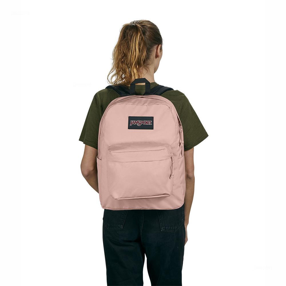 Rose JanSport SuperBreak® Plus Laptop Backpacks | US_JS374