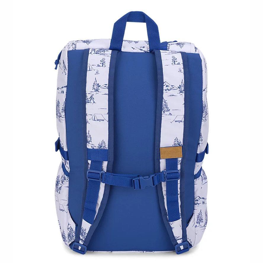 White / Blue JanSport Hatchet Hiking Backpacks | US_JS455