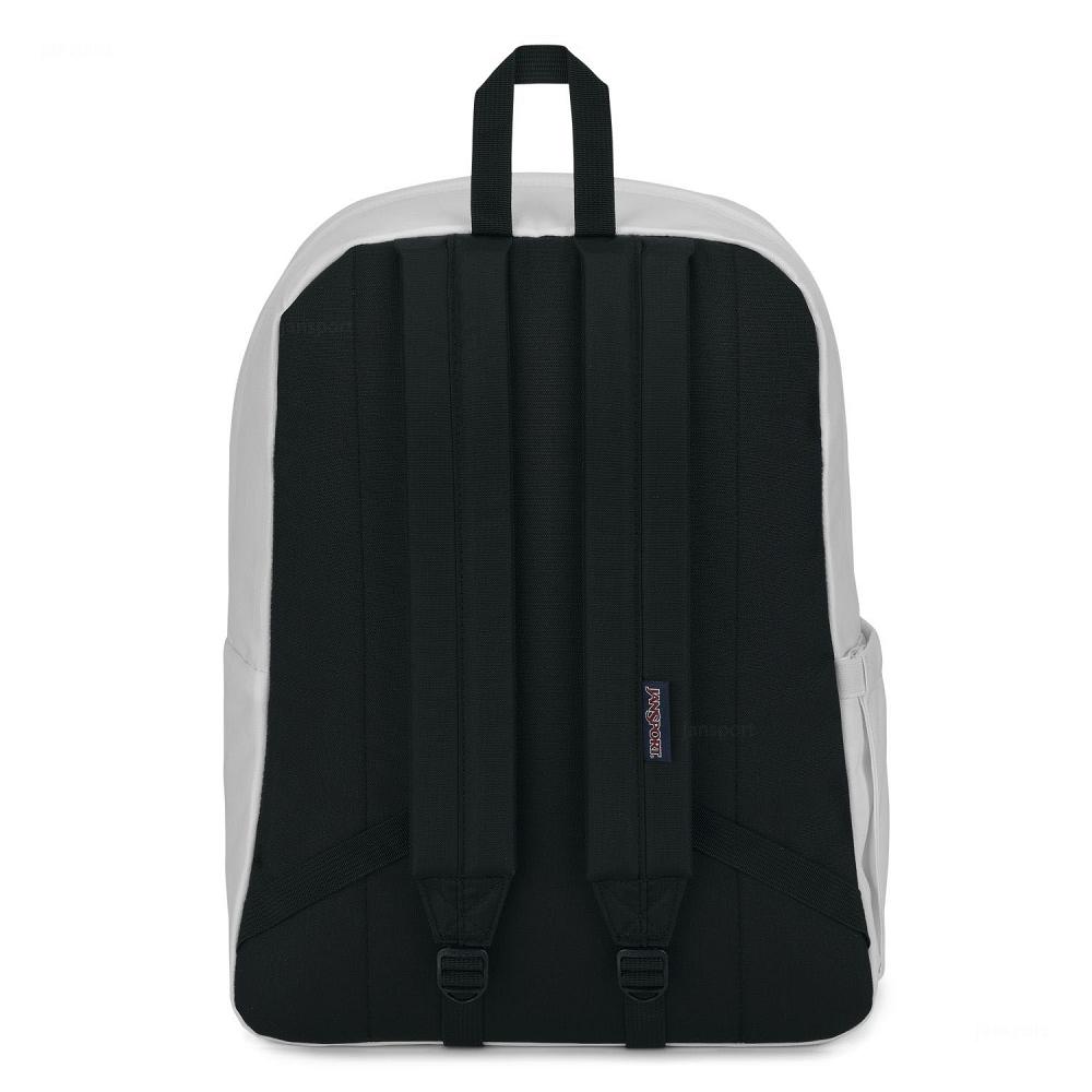 White JanSport SuperBreak® Plus Laptop Backpacks | US_JS451