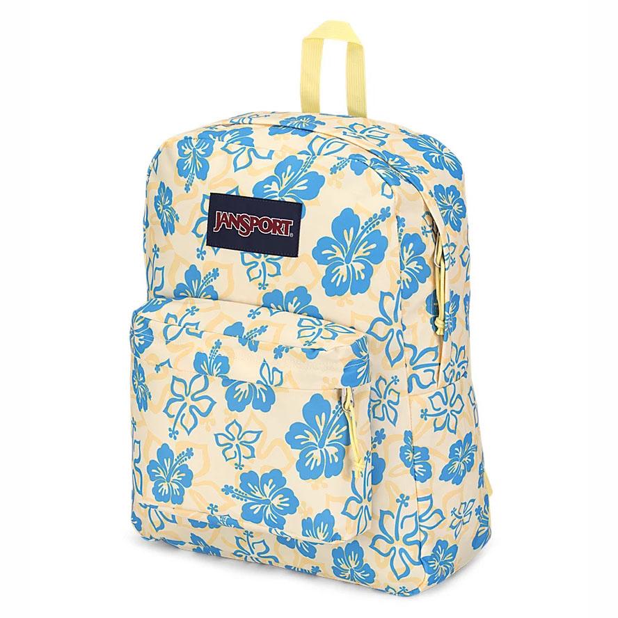 Yellow / Blue JanSport SuperBreak® School Backpacks | US_JS09B