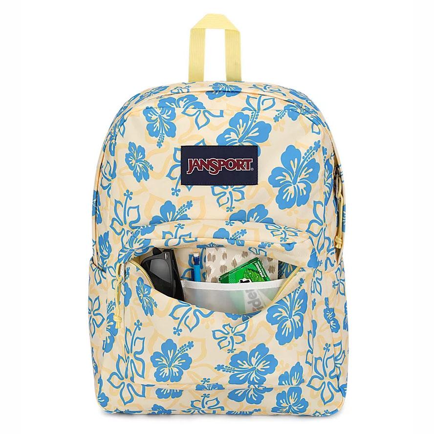 Yellow / Blue JanSport SuperBreak® School Backpacks | US_JS09B