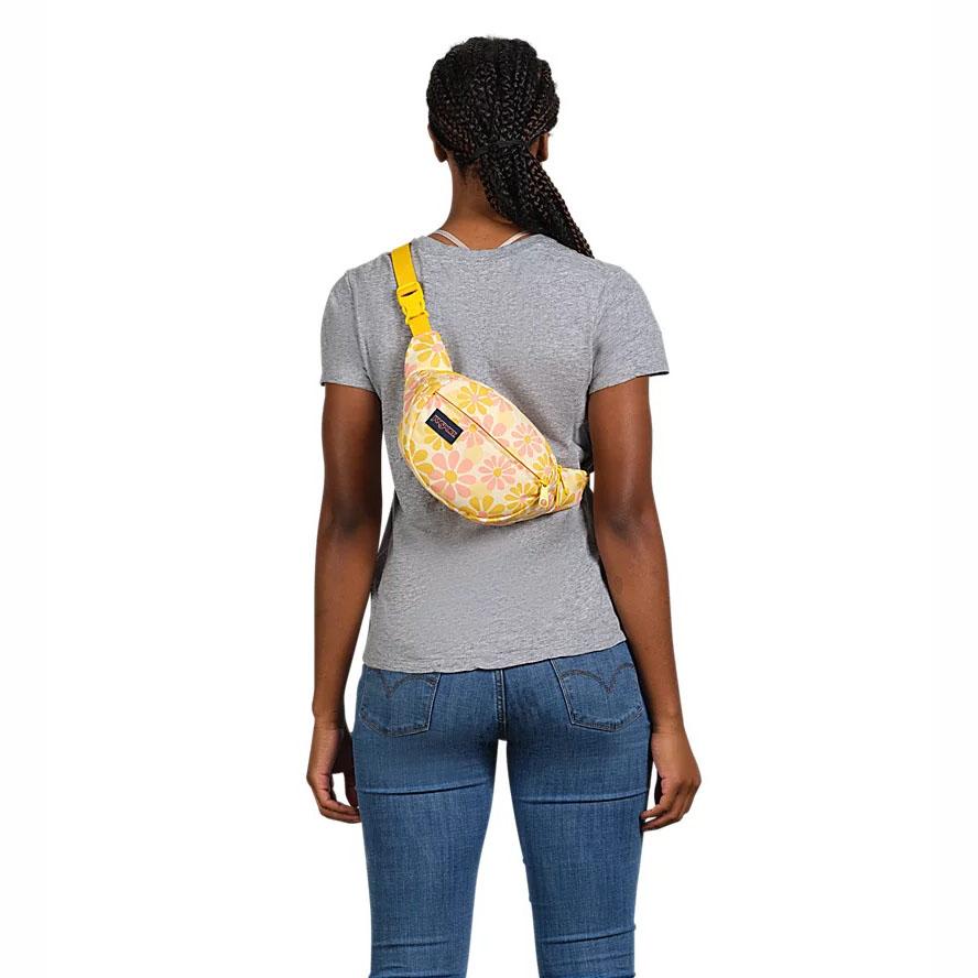 Yellow JanSport Fifth Avenue Fanny Packs | US_JS238B