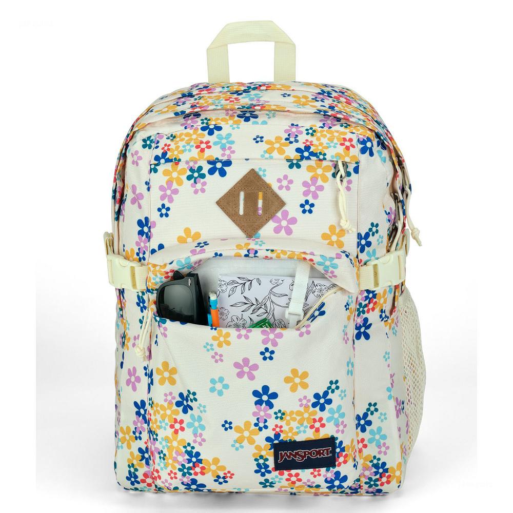 Yellow JanSport Main Campus Laptop Backpacks | US_JS442