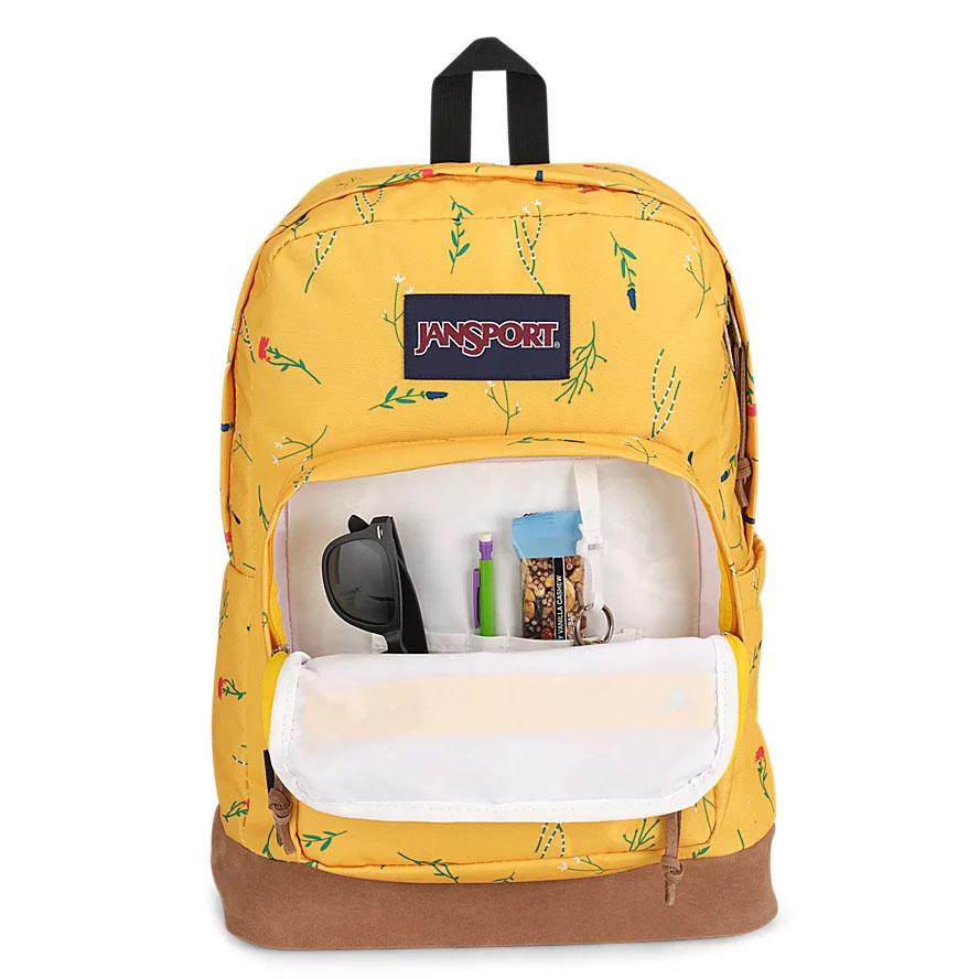 Yellow JanSport Right Pack School Backpacks | US_JS176