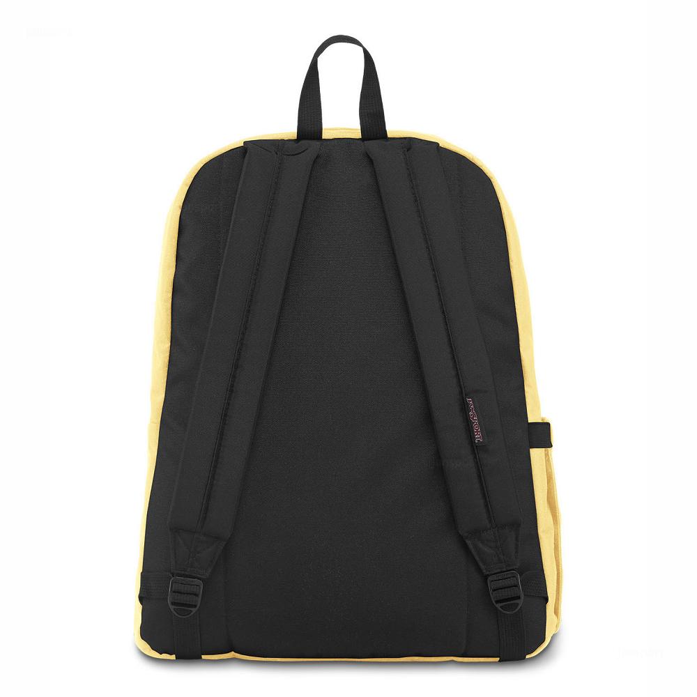 Yellow JanSport SuperBreak® Plus School Backpacks | US_JS24B