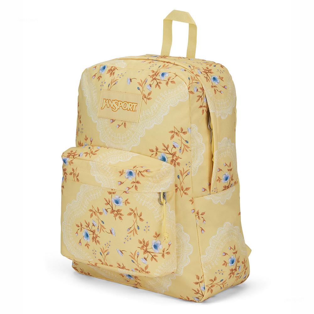 Yellow JanSport SuperBreak® Plus School Backpacks | US_JS554