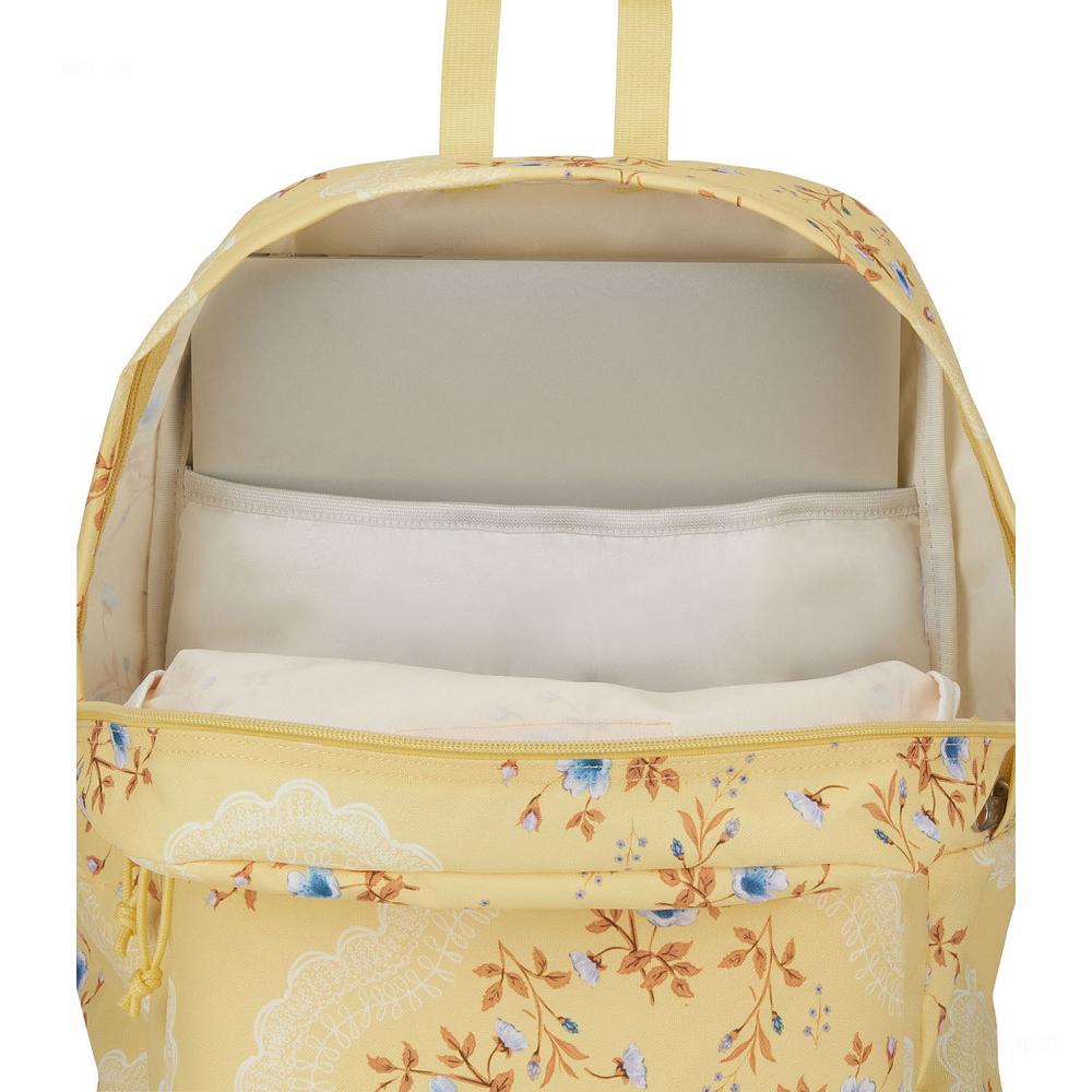 Yellow JanSport SuperBreak® Plus School Backpacks | US_JS554