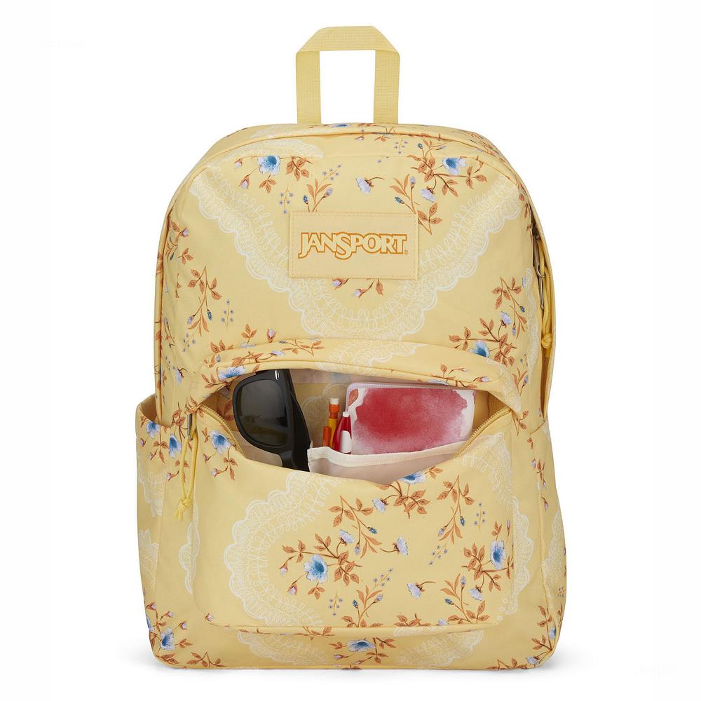 Yellow JanSport SuperBreak® Plus School Backpacks | US_JS554